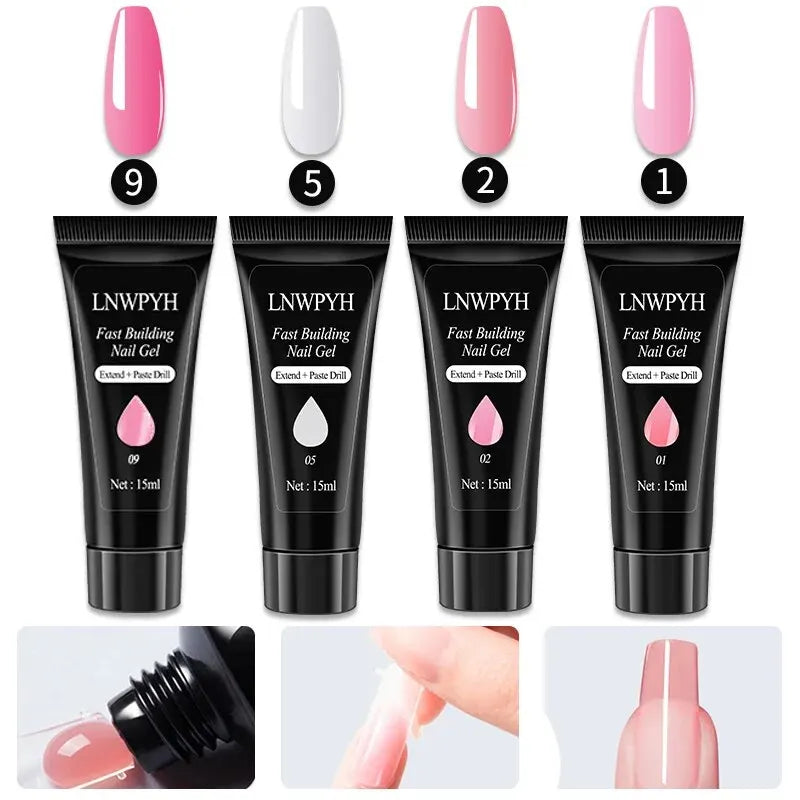 Kit Manucure Pro — Lampe UV, Ponceuse & Gels : Salon à la Maison en 30 min